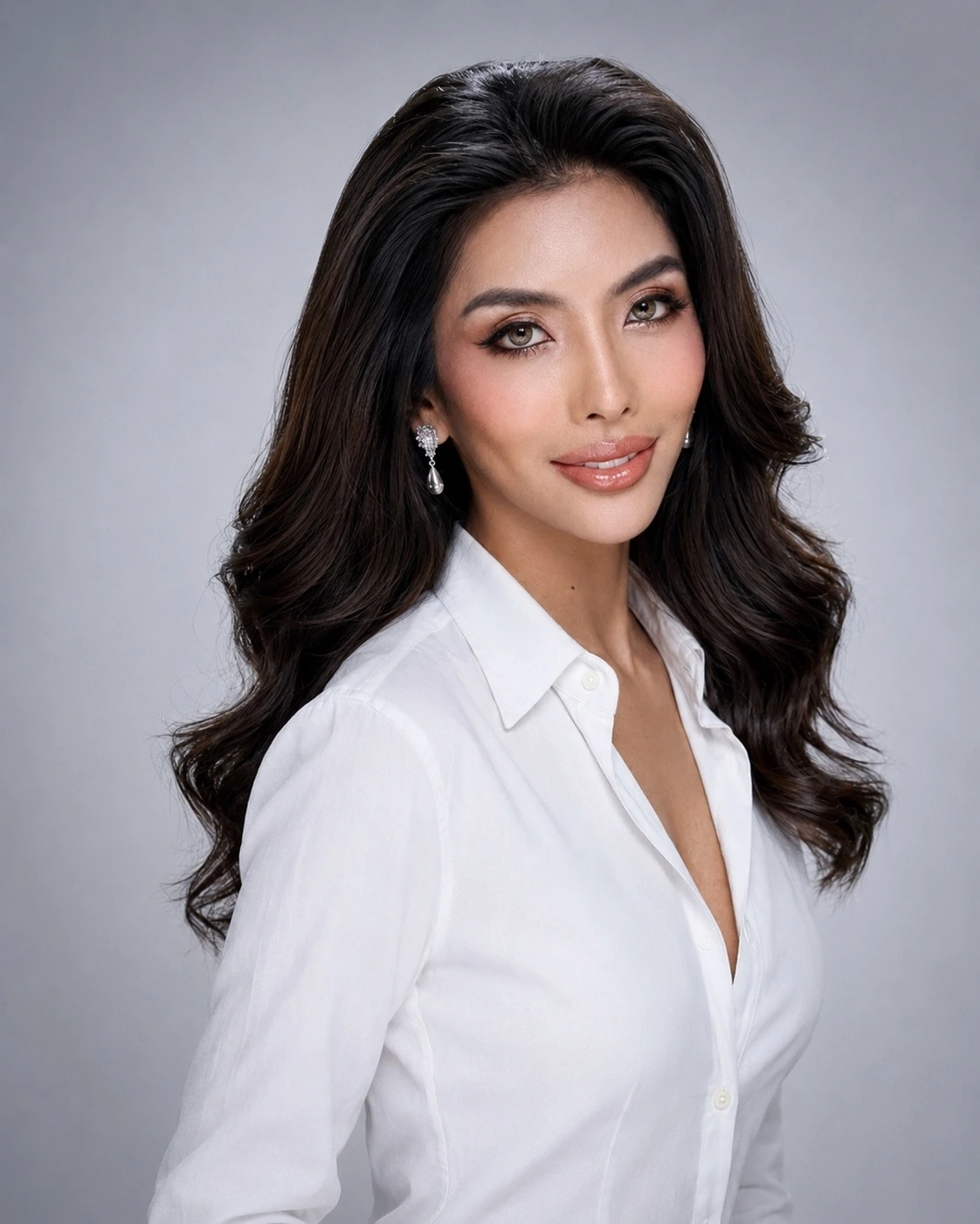 Francine Marie Bautista in the approved left-angle portrait